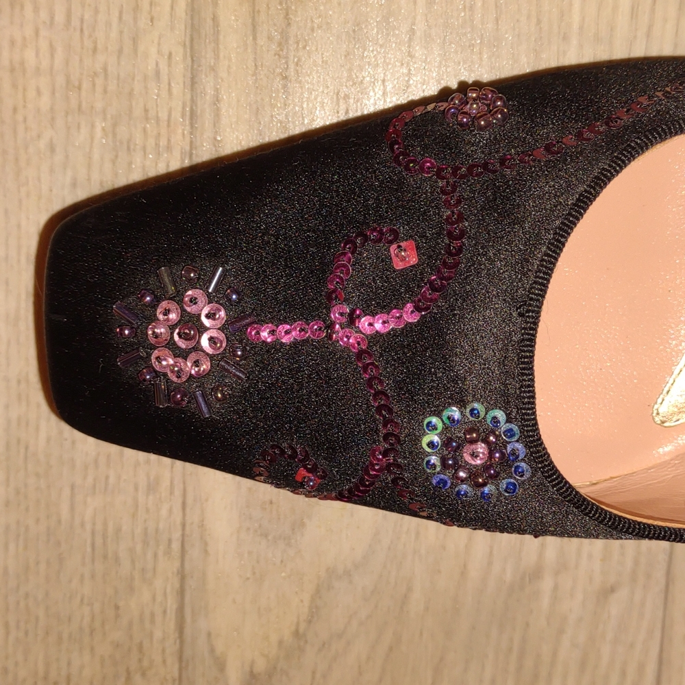 👣MAXSTUDIO 👣Sequines Ball Shoes footwear. - Picture 7 of 16